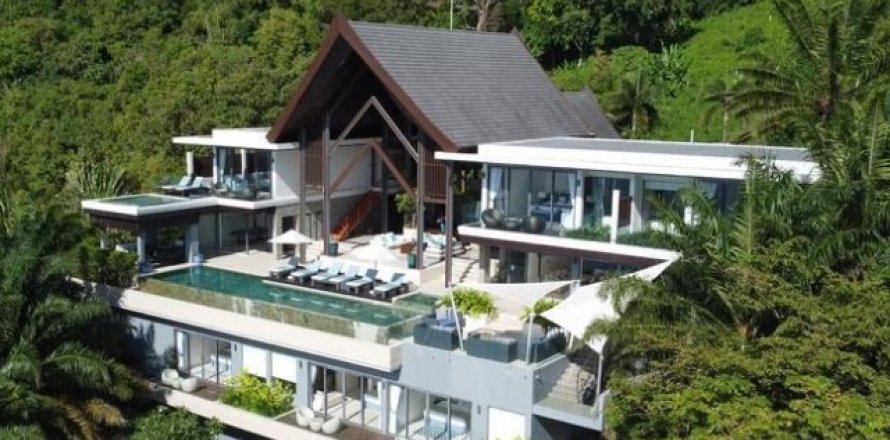 Chalet de 6 dormitorios en Kamala, Tailandia № 191196