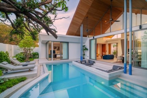 Chalet de 3 dormitorios en Bang Tao, Tailandia № 191191 - foto 4
