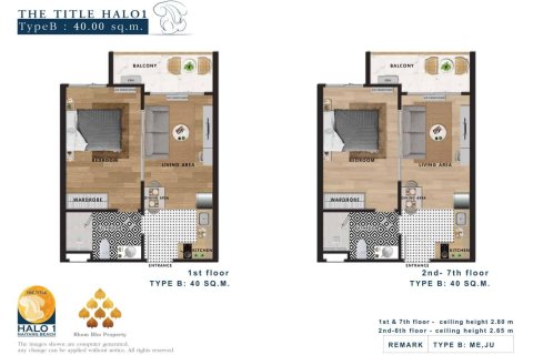 Condominio de 1 dormitorio en Nai Yang, Tailandia № 166687 - foto 12