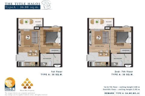 Condominio de 1 dormitorio en Nai Yang, Tailandia № 166688 - foto 14