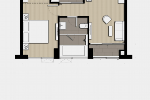 Condominio de 1 dormitorio en Bangkok, Tailandia № 183363 - foto 10