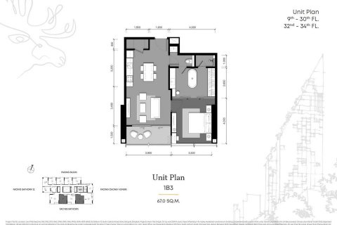 Condominio de 1 dormitorio en Sathon, Bangkok, Tailandia № 133643 - foto 10