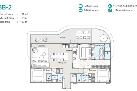 Condominio de 3 dormitorios en Bang Tao, Tailandia № 170266 - foto 10