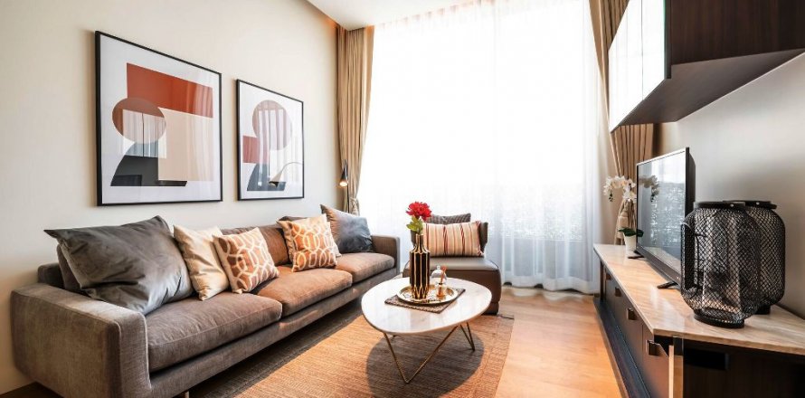 Condominio de 1 dormitorio en Bangkok, Tailandia № 66531