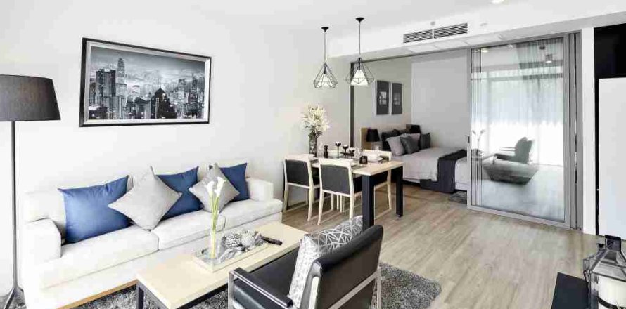 Condominio de 1 dormitorio en Thonburi, Bangkok, Tailandia № 183123