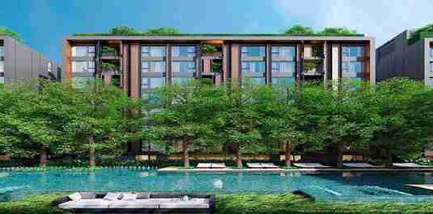 Condominio de 2 dormitorios en Bangkok, Tailandia № 183118