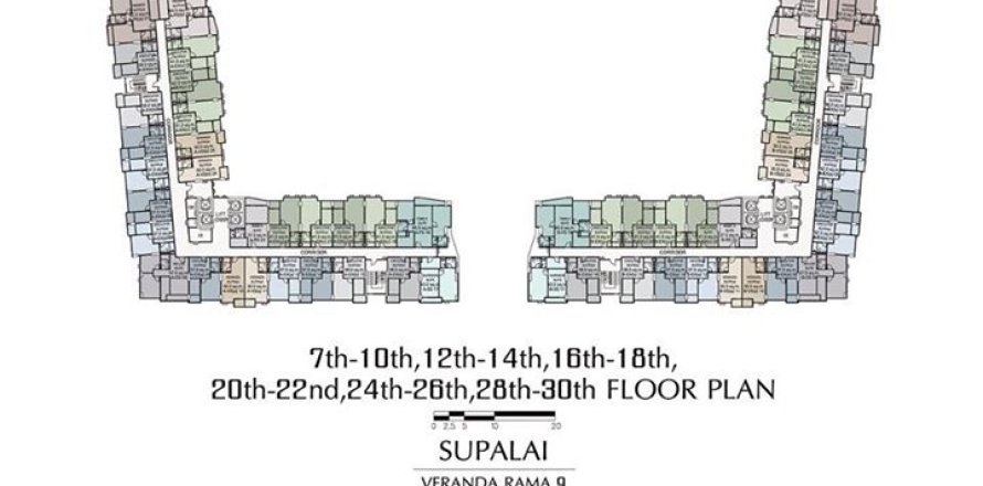 Condominio de 1 dormitorio en Bangkok, Tailandia № 206126