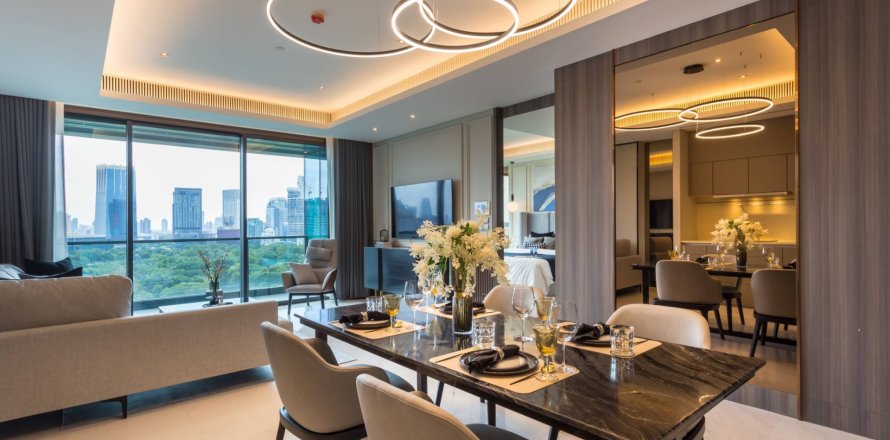 Estudio en el condominio en Bangkok, Tailandia № 180518