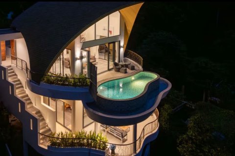 Chalet de 3 dormitorios en Ko Samui, Tailandia № 154730 - foto 3