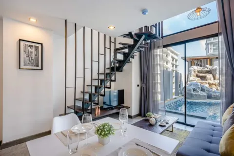 Apartamento de 1 dormitorio en Phuket, Tailandia № 146393 - foto 2