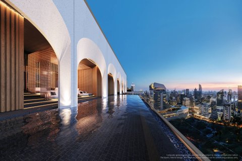 Ático de 3 dormitorios en Bangkok, Tailandia № 180657 - foto 25