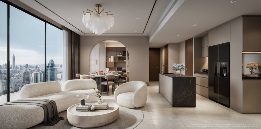 Ático de 3 dormitorios en Bangkok, Tailandia № 180657