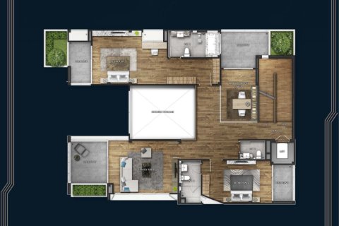 Chalet de 5 dormitorios en Bangkok, Tailandia № 165404 - foto 21