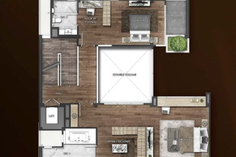 Chalet de 4 dormitorios en Bangkok, Tailandia № 165403 - foto 18