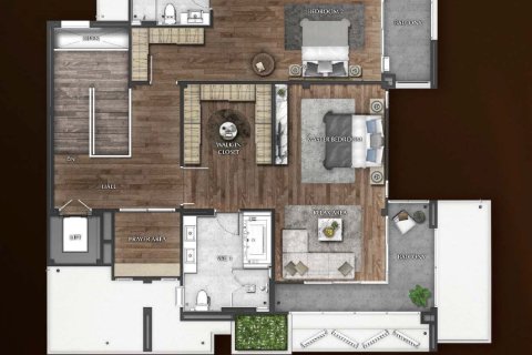 Chalet de 5 dormitorios en Bangkok, Tailandia № 165402 - foto 20