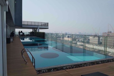 Condo à Bang Kapi, Bangkok, Thaïlande, 2 chambres № 70917 - photo 7