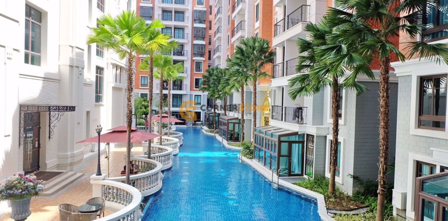 Estudio en el condominio en Jomtien Beach, Pattaya, Tailandia № 176558