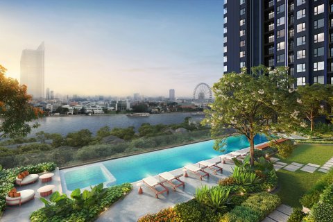 Condominio de 3 dormitorios en Bangkok, Tailandia № 222686