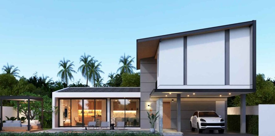 Вилла в Golden Pool Villa Phase 2, Самуй, Таиланд с 4 комнатами  № 161510