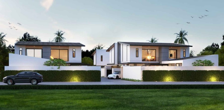 Вилла в Golden Pool Villa Phase 2, Самуй, Таиланд с 4 комнатами  № 161511