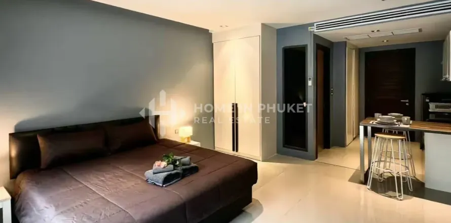 Estudio en el condominio en Patong, Tailandia № 209546