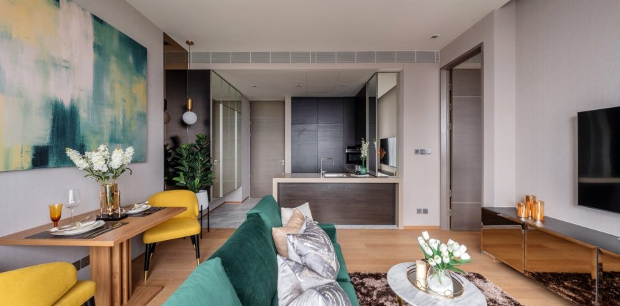 Condominio de 1 dormitorio en Bangkok, Tailandia № 143705
