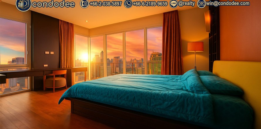 Eigentumswohnung in Khlong Toei, Bangkok, Thailand, 2 Schlafzimmer  № 201222