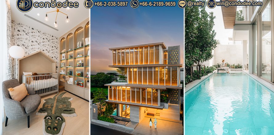 Haus in Phaya Thai, Bangkok, Thailand 5 Schlafzimmer № 201223