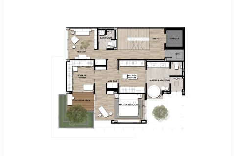 Haus in Phaya Thai, Bangkok, Thailand 5 Schlafzimmer № 201221 - Foto 4