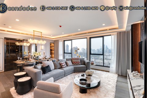 คอนโดมิเนียมในวัฒนา, กรุงเทพฯ, ประเทศไทย, 3 ห้องนอน № 201218