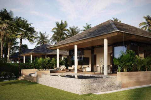 Villa à Surat Thani, Thaïlande 2 chambres № 114059
