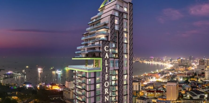 Wohnung in Pattaya, Thailand 3 Zimmer № 144391