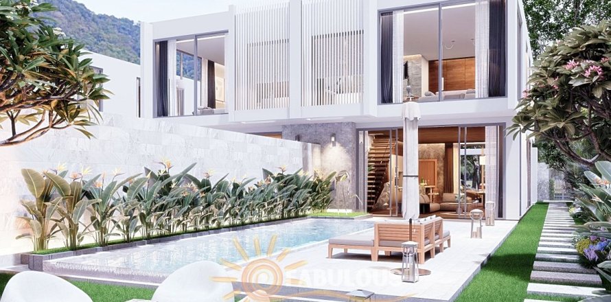 Chalet de 3 dormitorios en Patong, Tailandia № 179295