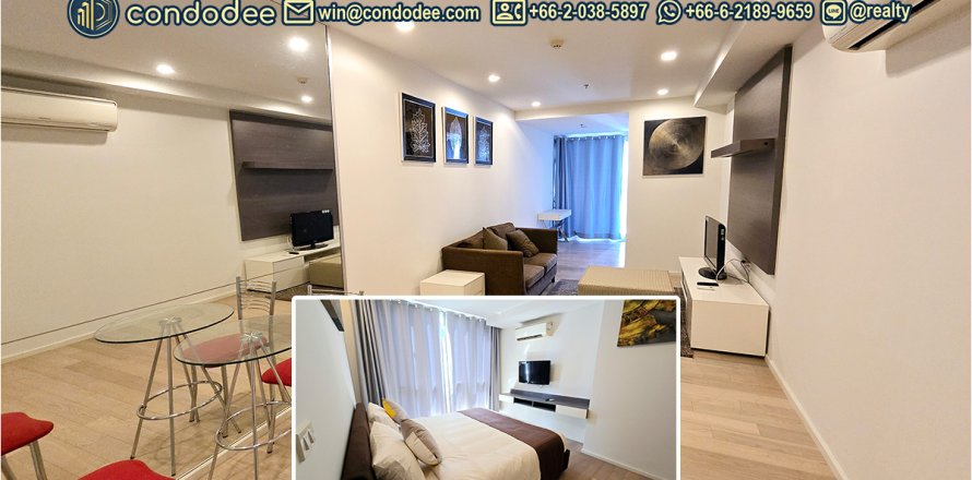Condominio de 1 dormitorio en Watthana, Bangkok, Tailandia № 201182