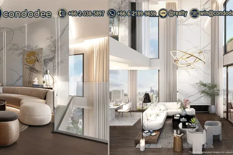 Eigentumswohnung in Sathon, Bangkok, Thailand, 4 Schlafzimmer № 201177 - Foto 2