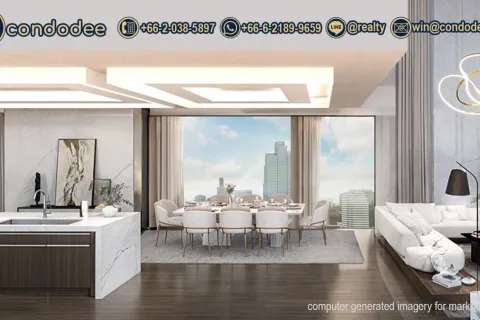 Eigentumswohnung in Sathon, Bangkok, Thailand, 4 Schlafzimmer № 201177 - Foto 8