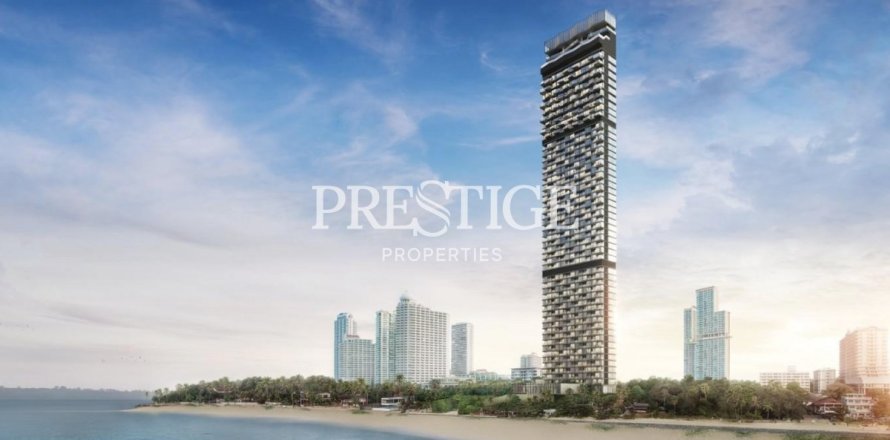 Condo à Pattaya, Thaïlande, 1 chambre № 198618