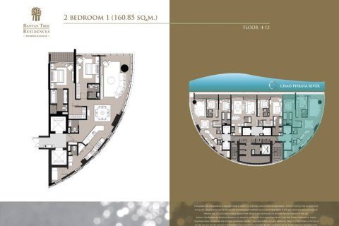 Condominio de 2 dormitorios en Bangkok, Tailandia № 180534 - foto 19