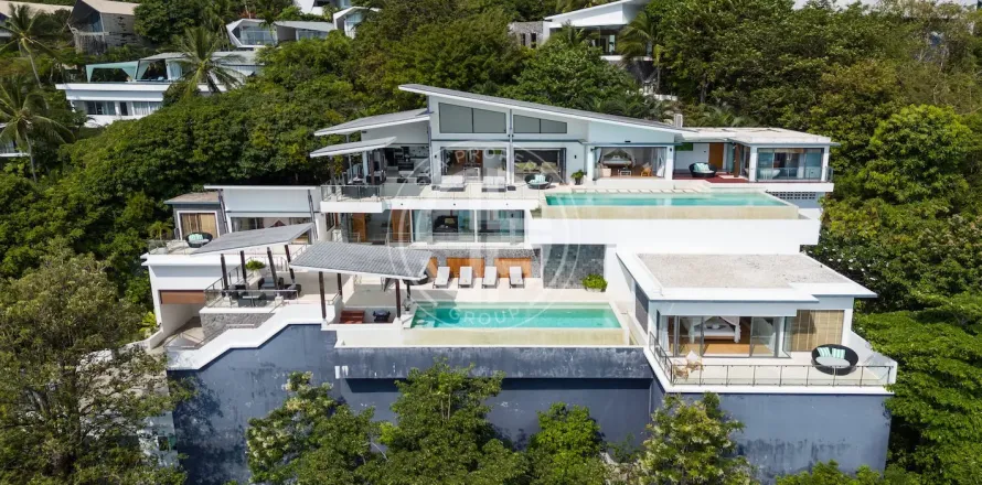Chalet de 4 dormitorios en Ko Samui, Tailandia № 190627