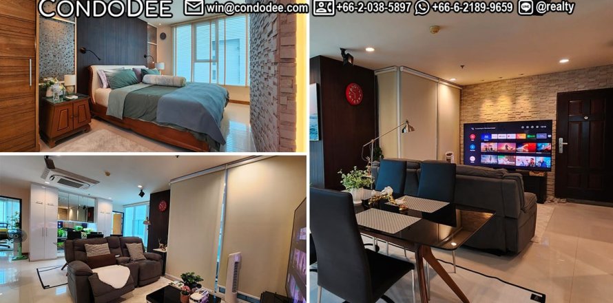 คอนโดมิเนียมในวัฒนา, กรุงเทพฯ, ประเทศไทย, 2 ห้องนอน № 200985