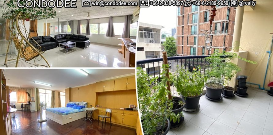 Condo à Watthana, Bangkok, Thaïlande, 4 chambres № 200984