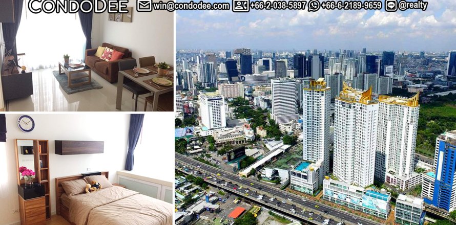 Condominio de 1 dormitorio en Huai Khwang, Bangkok, Tailandia № 200929