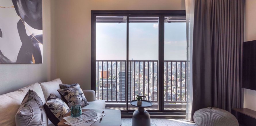 Condominio de 3 dormitorios en Bangkok, Tailandia en Park Origin Thonglor № 50770
