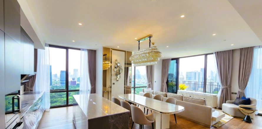 Ático de 3 dormitorios en Bangkok, Tailandia № 180827