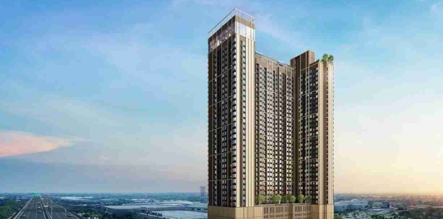 Estudio en el condominio en Bangkok, Tailandia № 208838
