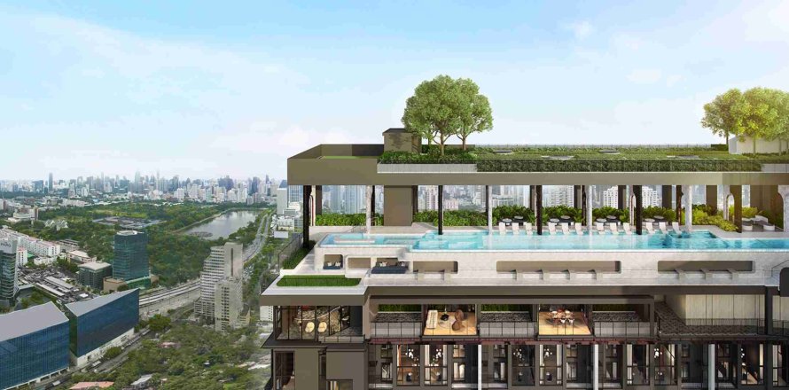 Condominio de 1 dormitorio en Bangkok, Tailandia № 183765