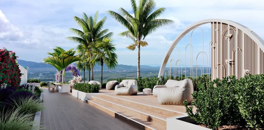 Condominio de 2 dormitorios en Layan Beach, Tailandia № 166648