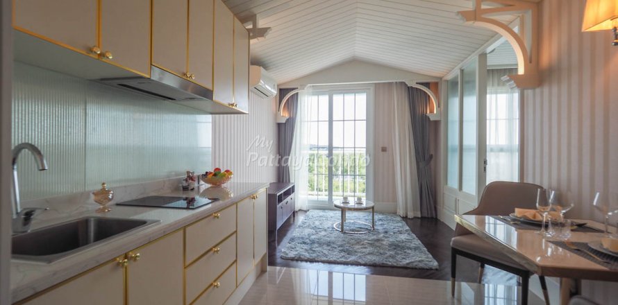 Condo à Sattahip, Thaïlande, 1 chambre № 47264