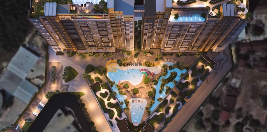 Estudio en el condominio en Jomtien Beach, Pattaya, Tailandia № 113463