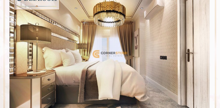 Estudio en el condominio en Jomtien Beach, Pattaya, Tailandia № 113464